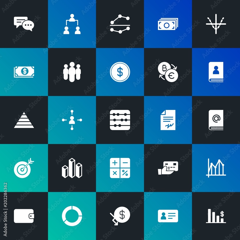Modern Simple Set of business, money, charts Vector fill Icons. Contains such Icons as purse, chat, business, exposure, dollar and more on dark and gradient background. Fully Editable. Pixel Perfect. Modern Simple Set of business, money, charts Vector fill Icons. Contains such Icons as purse, chat, business, exposure, dollar and more on dark and gradient background. Fully Editable. Pixel Perfect.