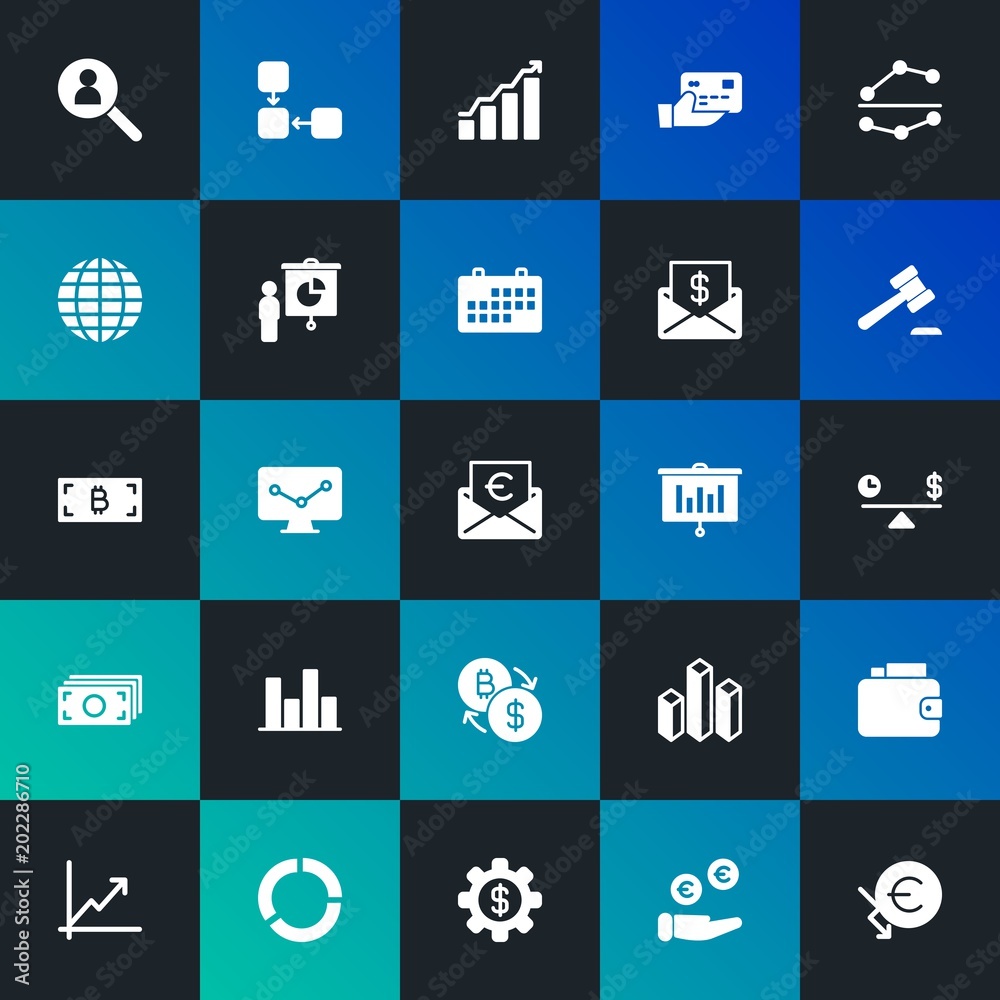Modern Simple Set of business, money, charts Vector fill Icons. Contains such Icons as finance, growth, vacancy, earth, 3d and more on dark and gradient background. Fully Editable. Pixel Perfect. Modern Simple Set of business, money, charts Vector fill Icons. Contains such Icons as finance, growth, vacancy, earth, 3d and more on dark and gradient background. Fully Editable. Pixel Perfect.
