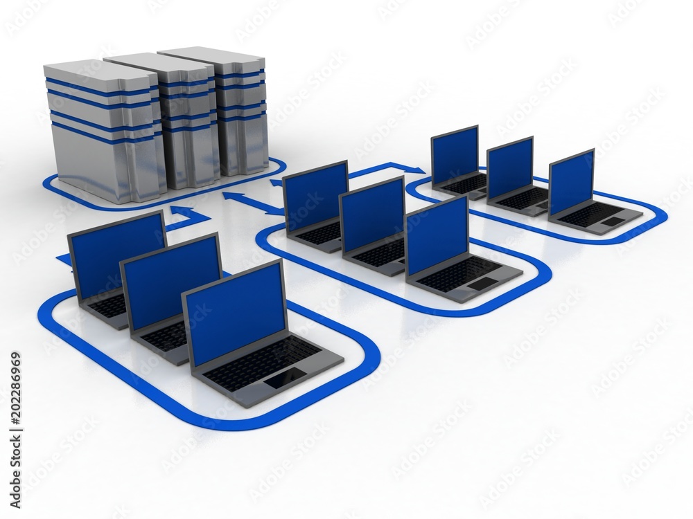 3d rendering Computer network
3d rendering Computer network