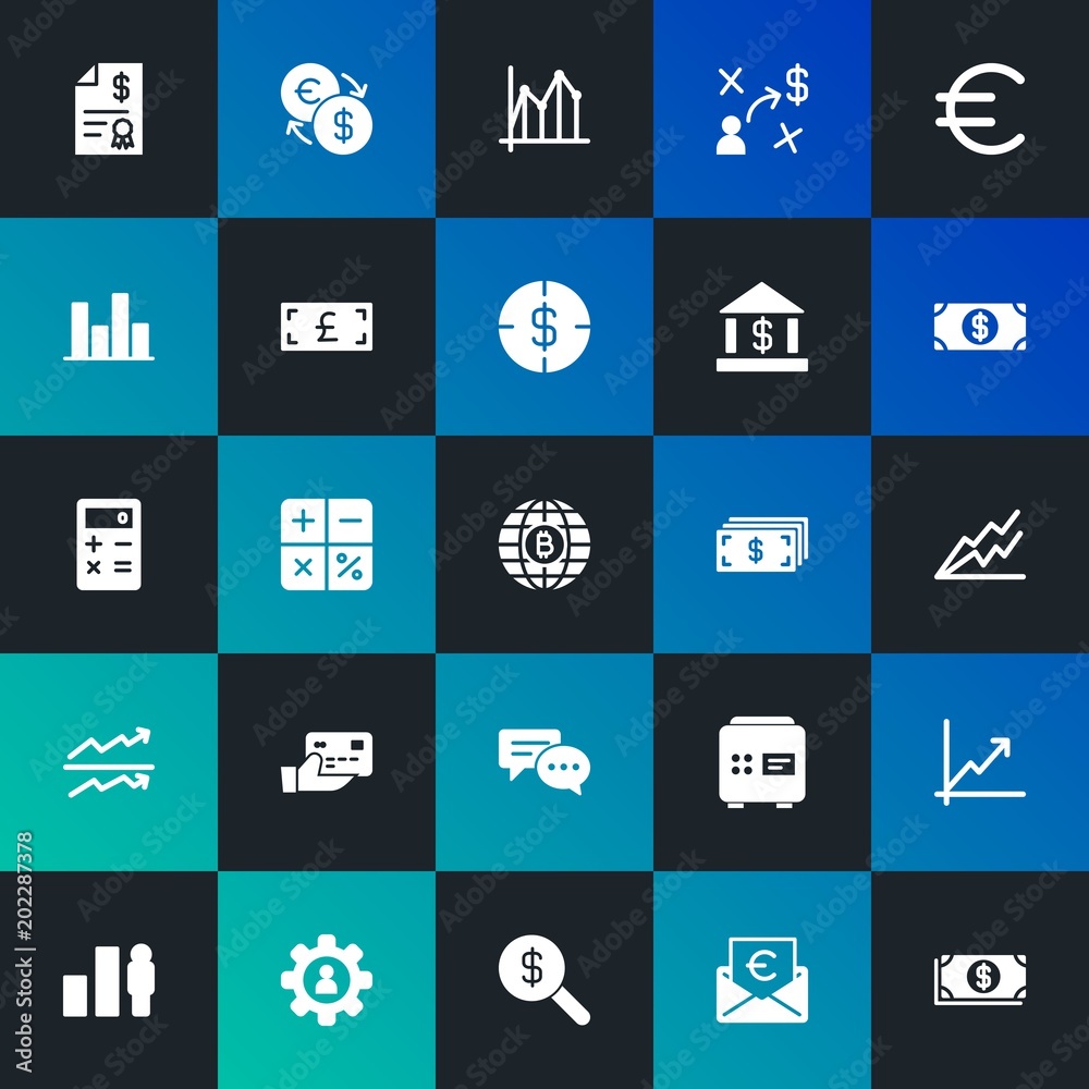 Modern Simple Set of business, money, charts Vector fill Icons. Contains such Icons as banking, graph, graph, business, usd and more on dark and gradient background. Fully Editable. Pixel Perfect. Modern Simple Set of business, money, charts Vector fill Icons. Contains such Icons as banking, graph, graph, business, usd and more on dark and gradient background. Fully Editable. Pixel Perfect.