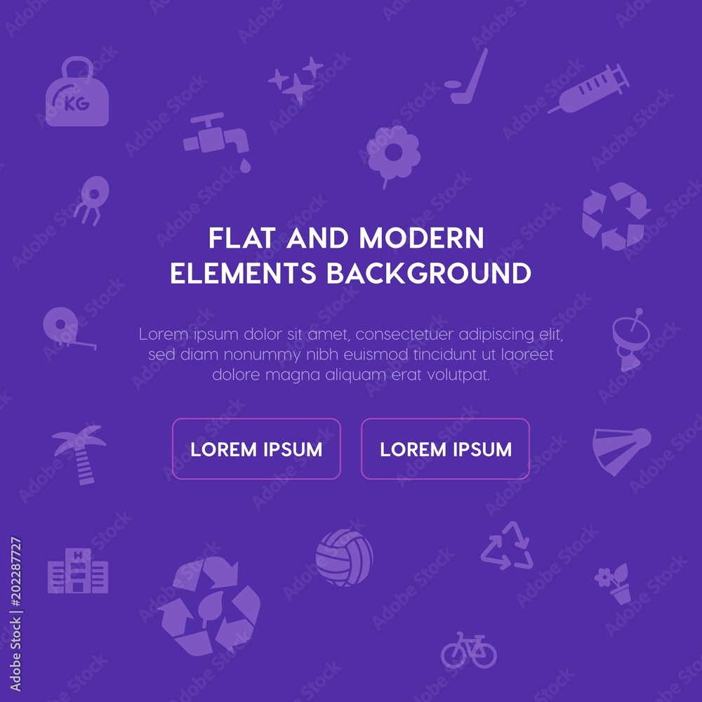 health, science, sports, nature fill vector icons and elements background concept on purple background.Multipurpose use on websites, presentations, brochures and more health, science, sports, nature fill vector icons and elements background concept on purple background.Multipurpose use on websites, presentations, brochures and more