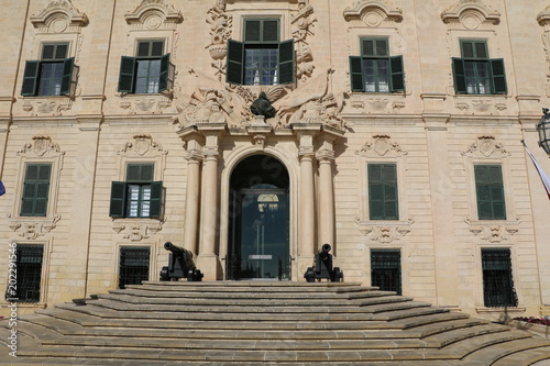 Government Palace in Valletta  Malta 