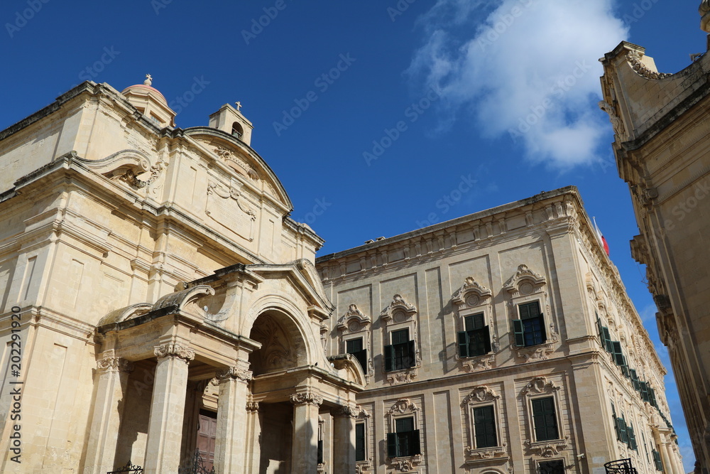 Knisja ta' Santa Katerina ta' Lixandra in Valletta Malta 