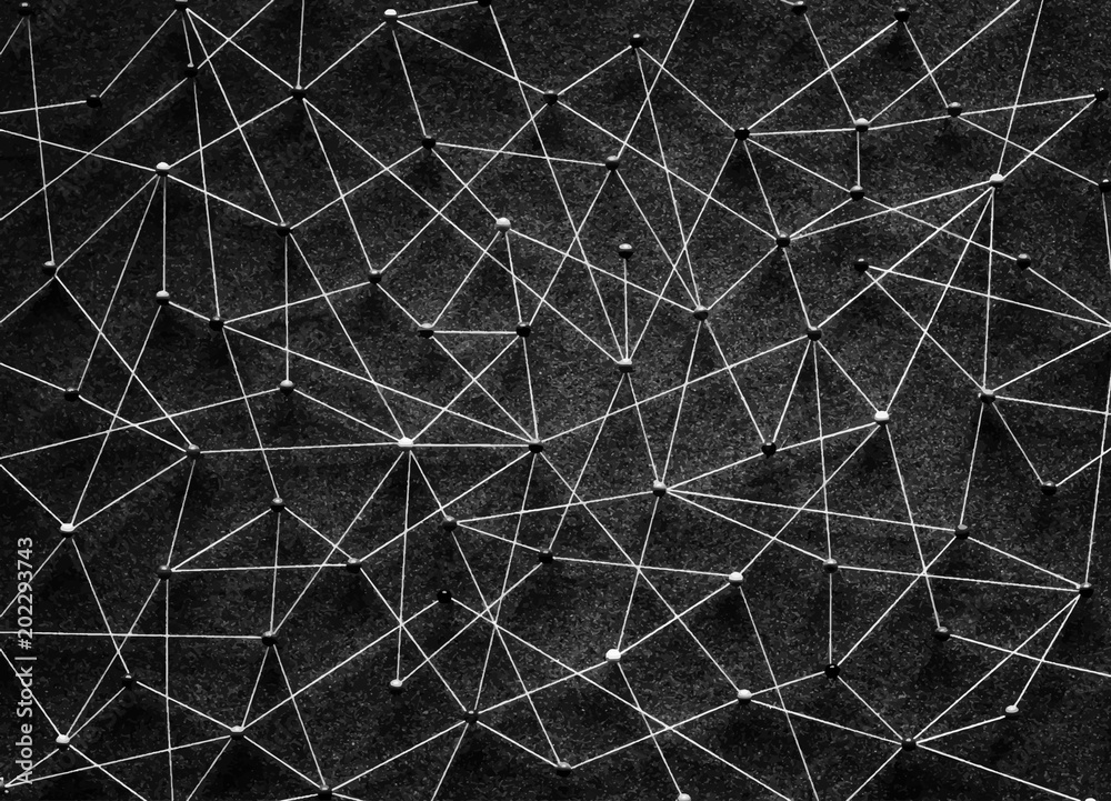 Illustration of geometric board Illustration of geometric board
