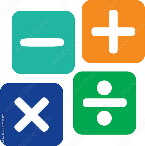 Math Symbol Icon Design