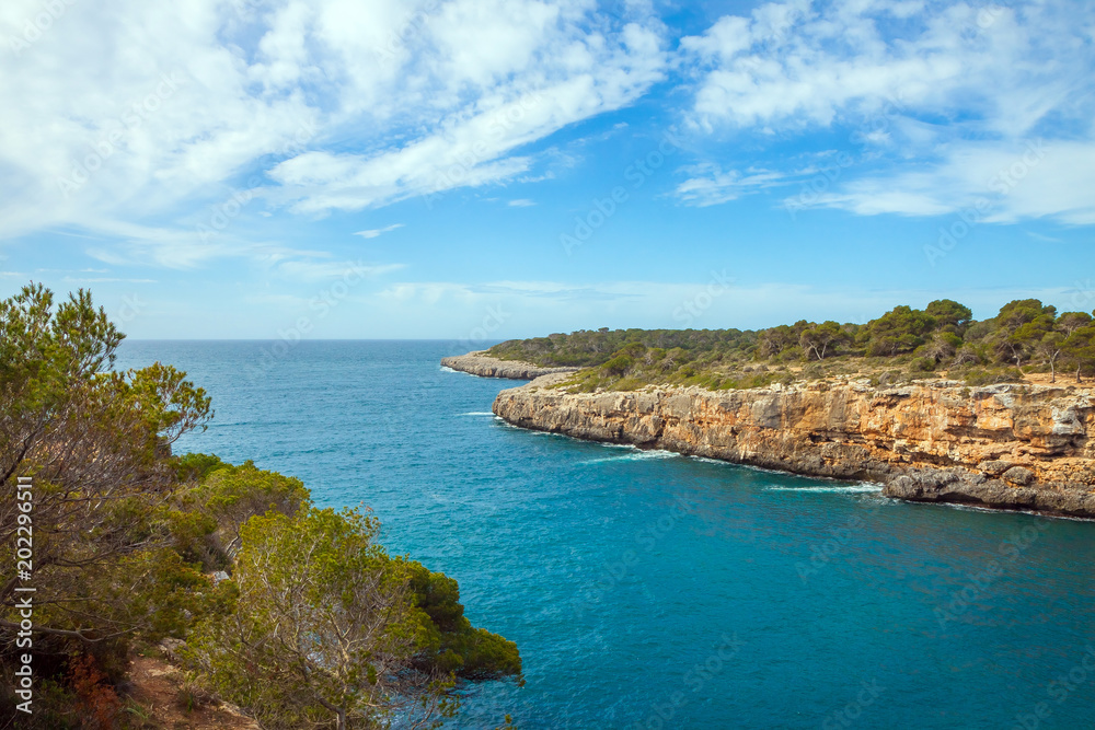Coast of Mallorca. Spain