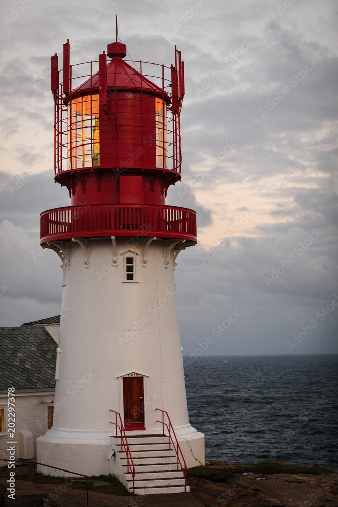 Lindesnes Lighthouse in Norway