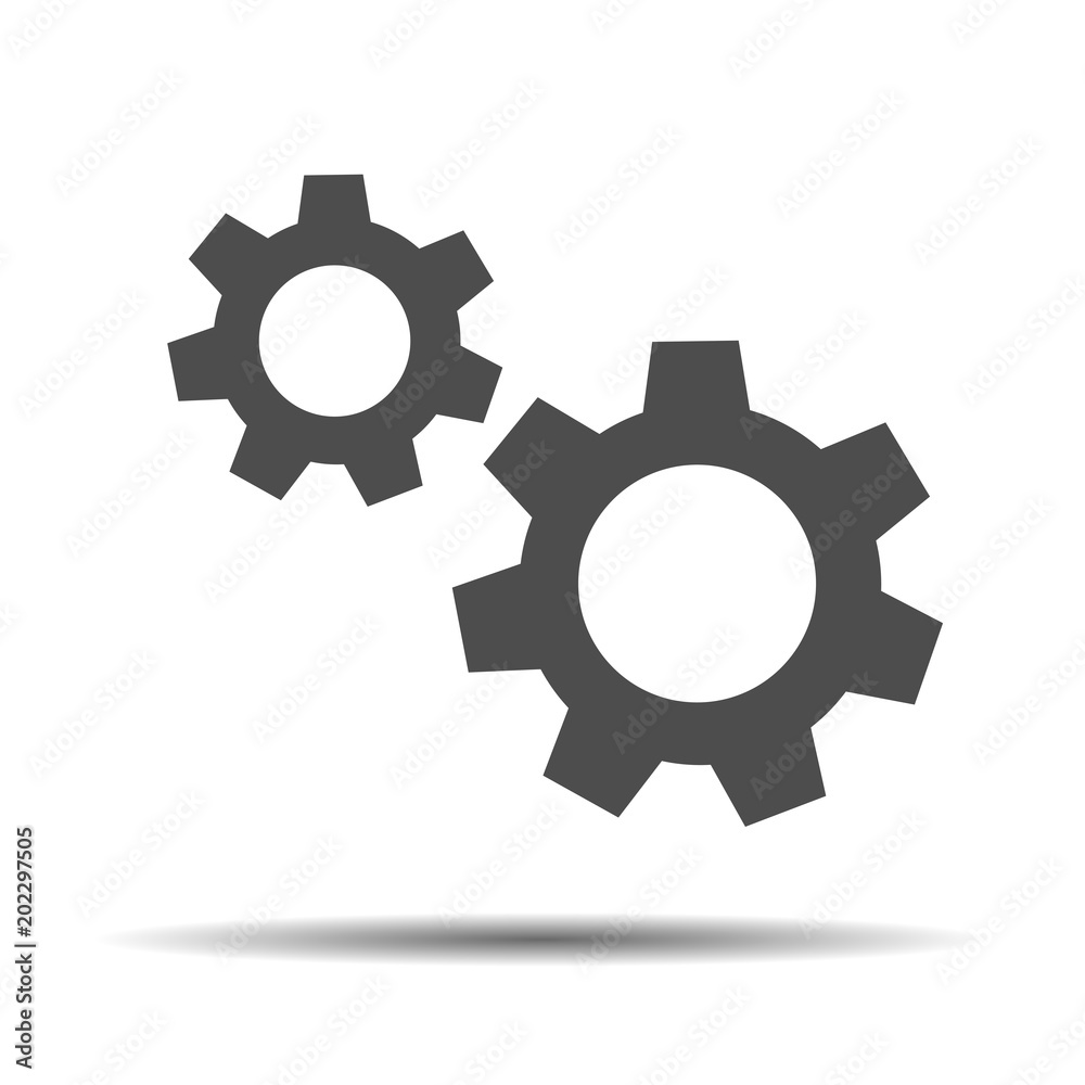 gear icon, service icon, maintenance icon vector gear icon, service icon, maintenance icon vector
