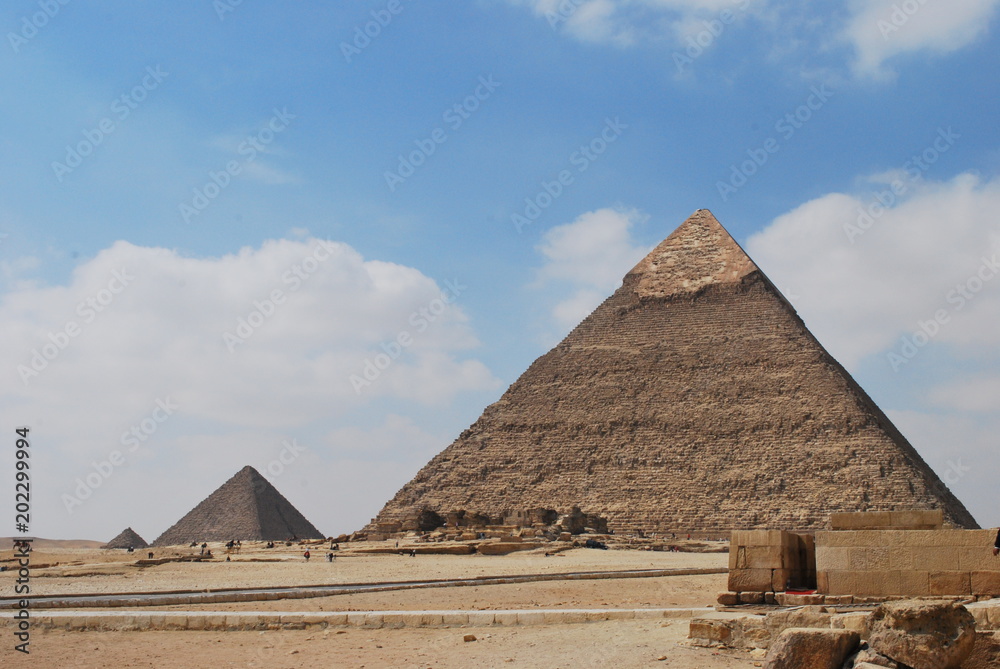 Fototapeta premium The Pyramids of Gizeh