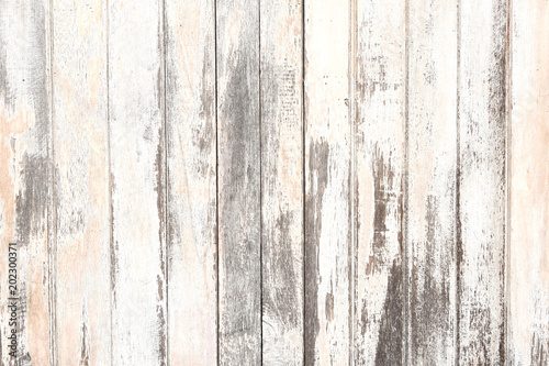Old white grey wood texture and background in vintage tone.