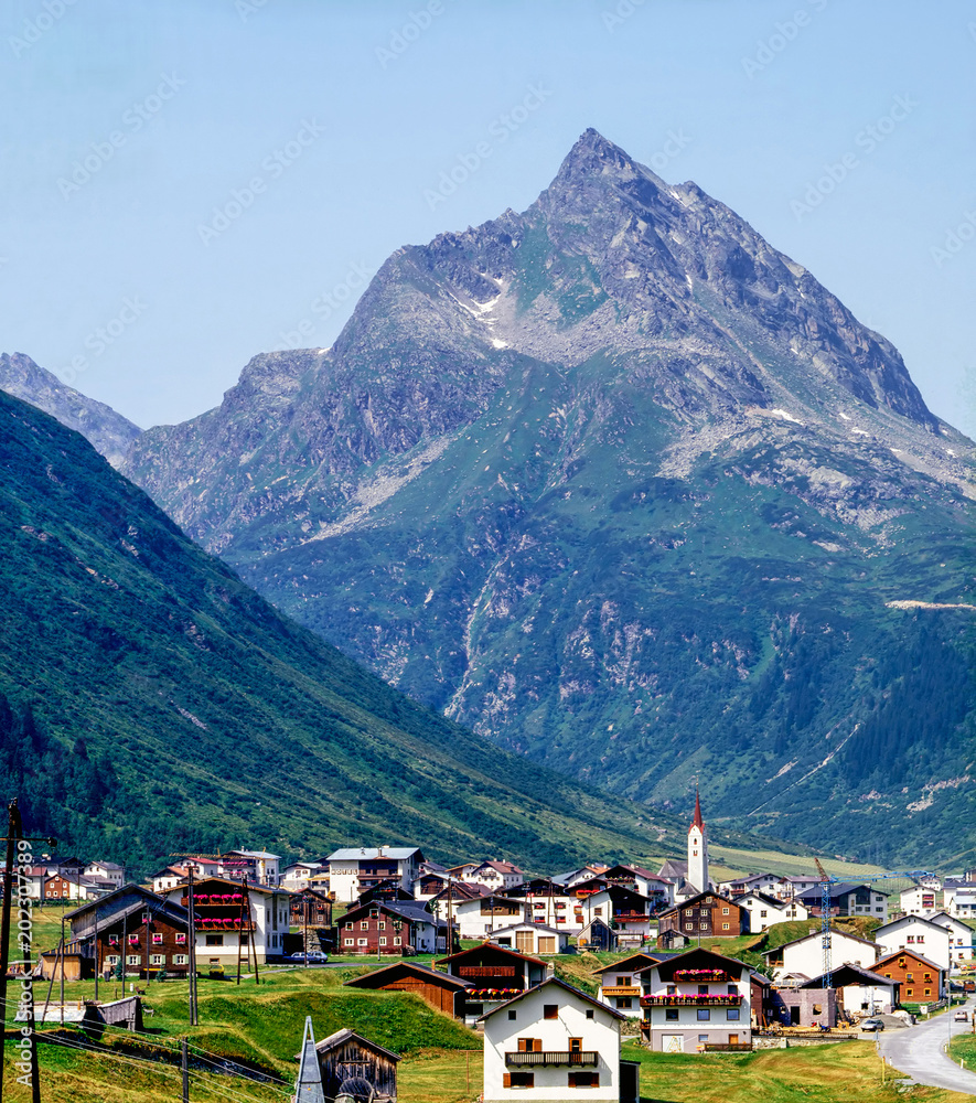 Galtür in Tirol, Austria
