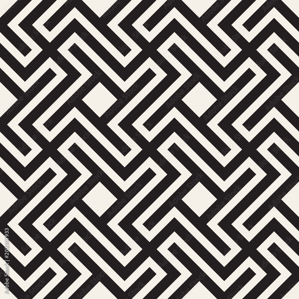 Vector seamless pattern. Modern stylish abstract texture. Repeating geometric tiles.. Vector seamless pattern. Modern stylish abstract texture. Repeating geometric tiles..