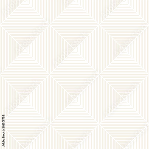 Vector seamless lattice pattern. Modern stylish texture with monochrome trellis. Repeating geometric grid. Simple design background.