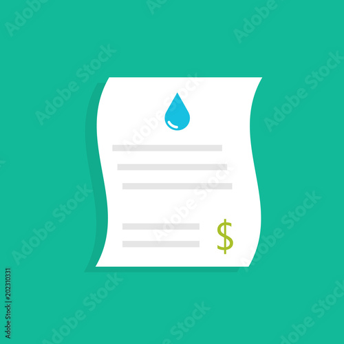 Water utility bills