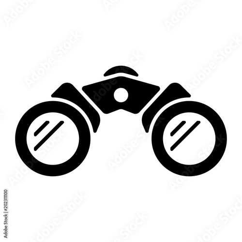 Meer und Küste Icon - Fernglas