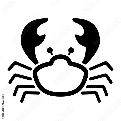 Meer und Küste Icon - Krebs