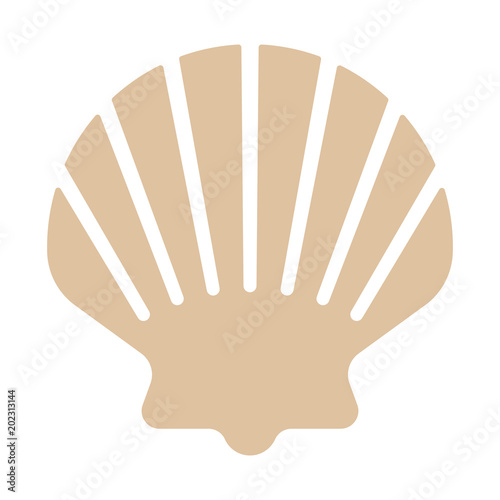 Meer und Küste Icon - Muschel