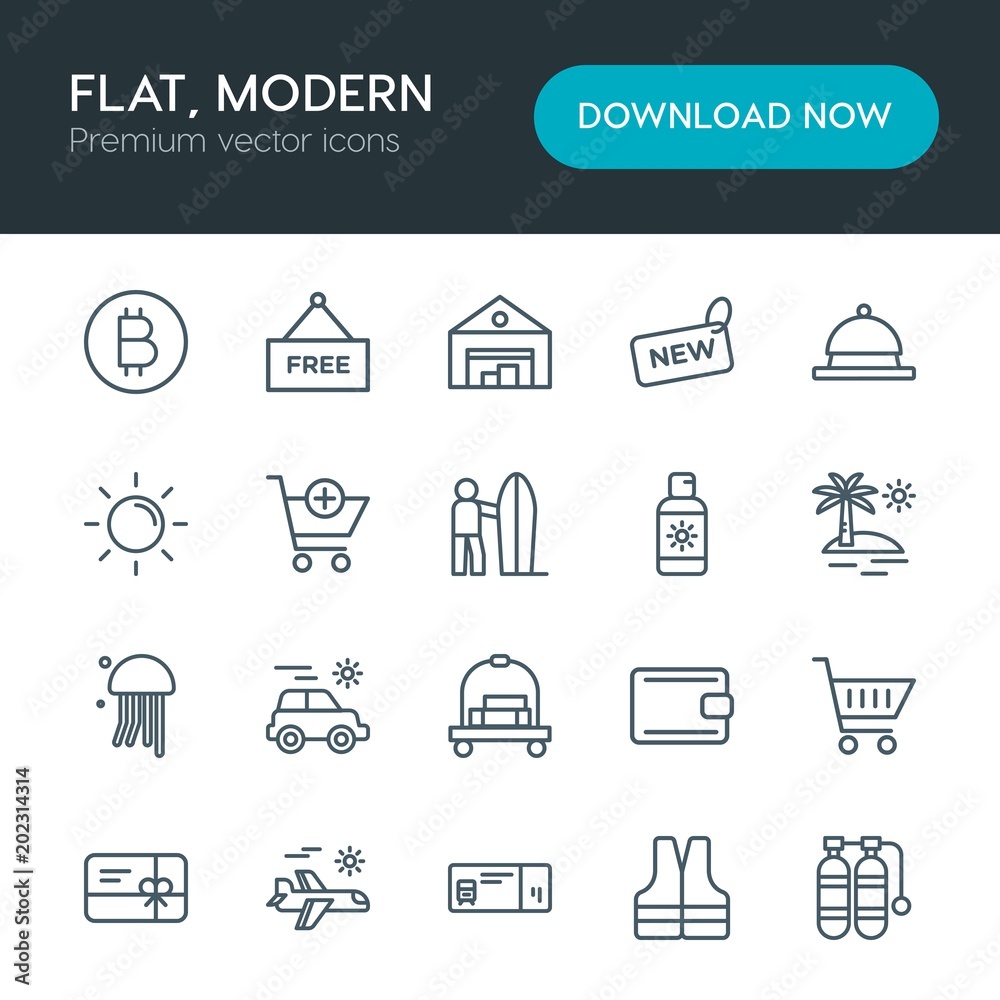 Modern Simple Set of hotel, shopping, travel Vector outline Icons. Contains such Icons as air, underwater, car, warehouse, airplane and more on white background. Fully Editable. Pixel Perfect Modern Simple Set of hotel, shopping, travel Vector outline Icons. Contains such Icons as air, underwater, car, warehouse, airplane and more on white background. Fully Editable. Pixel Perfect