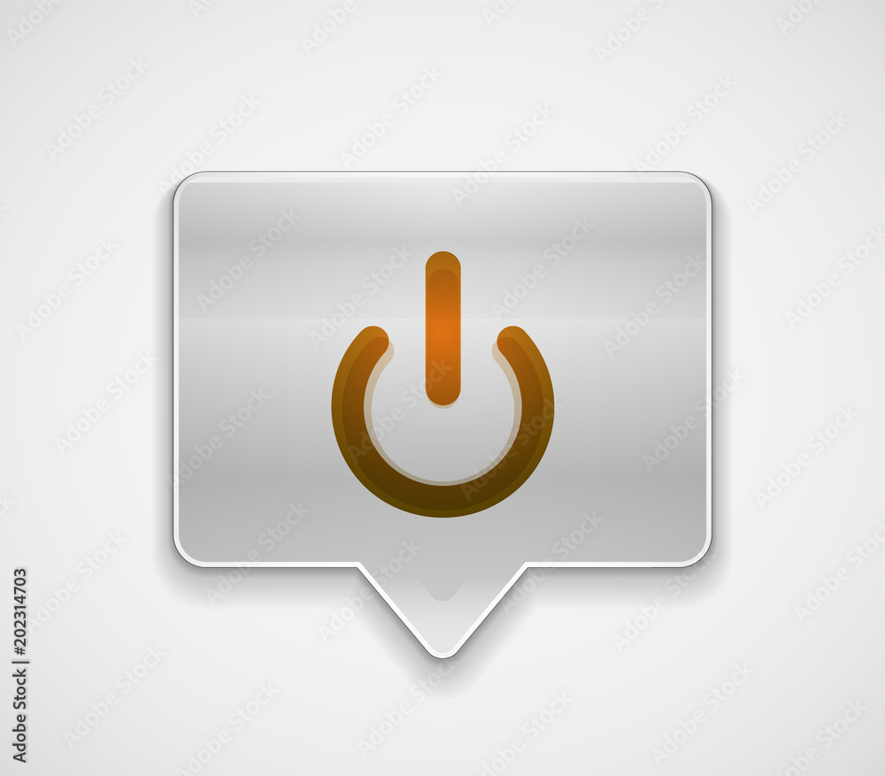 Start power button, ui icon design, on off symbol Start power button, ui icon design, on off symbol