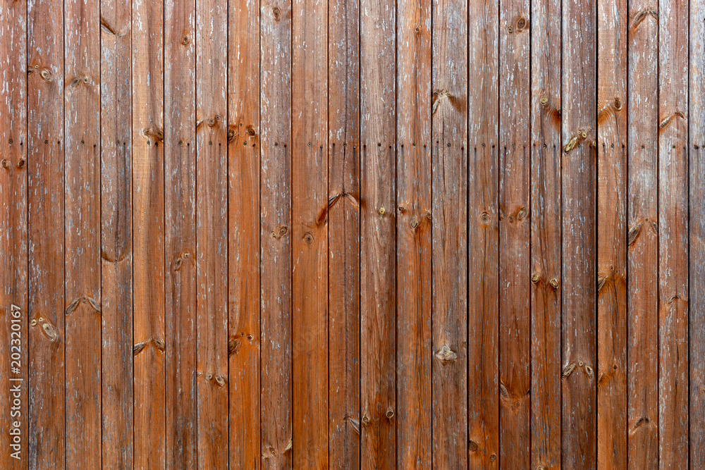 Fototapeta premium Old painted boards for use as a background