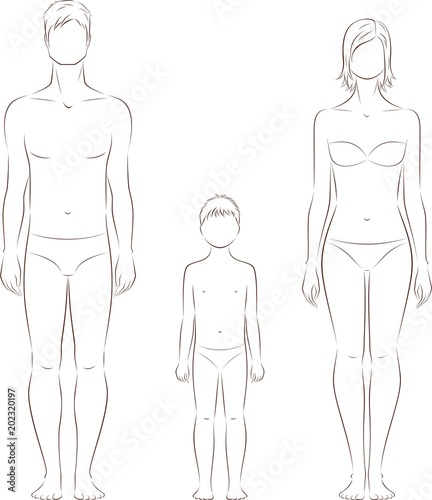 Human silhouette