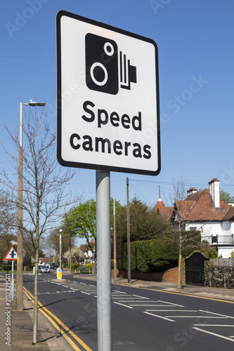 Speed Cameras Sign photo