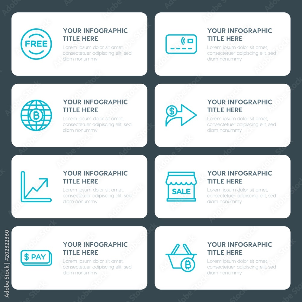 Flat money, shopping infographic timeline template for presentations, advertising, annual reports Flat money, shopping infographic timeline template for presentations, advertising, annual reports