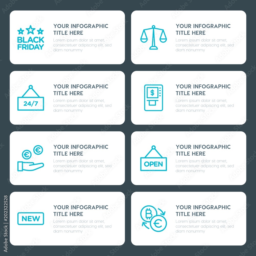 Flat money, shopping infographic timeline template for presentations, advertising, annual reports Flat money, shopping infographic timeline template for presentations, advertising, annual reports