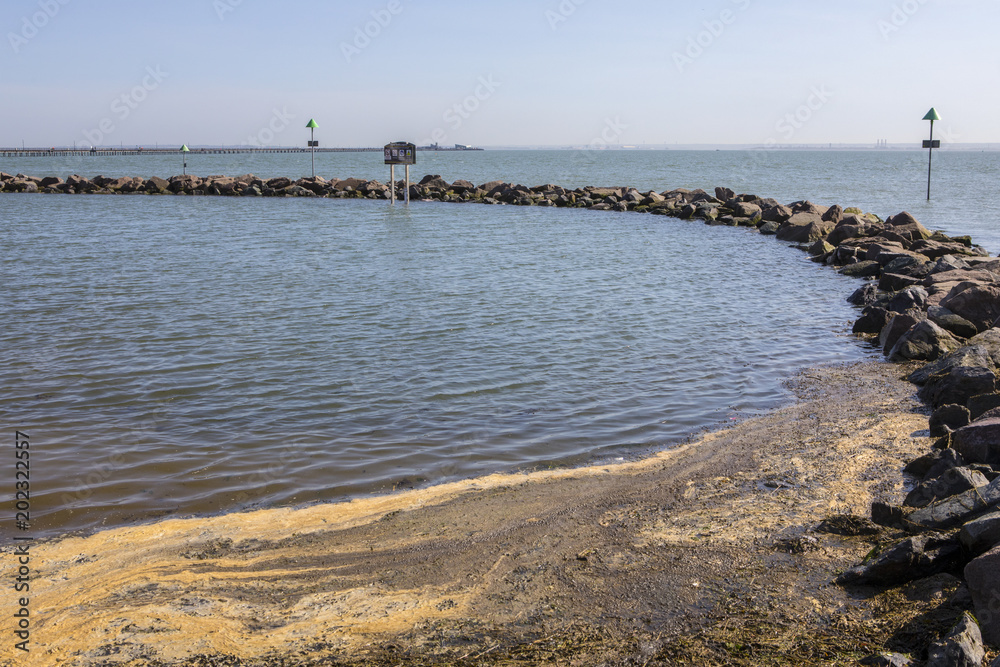 Three Shells Lagoon in Southend-on-Sea