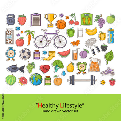 Healthy Lifestyle set