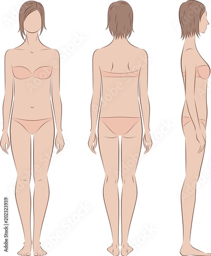 Female silhouette