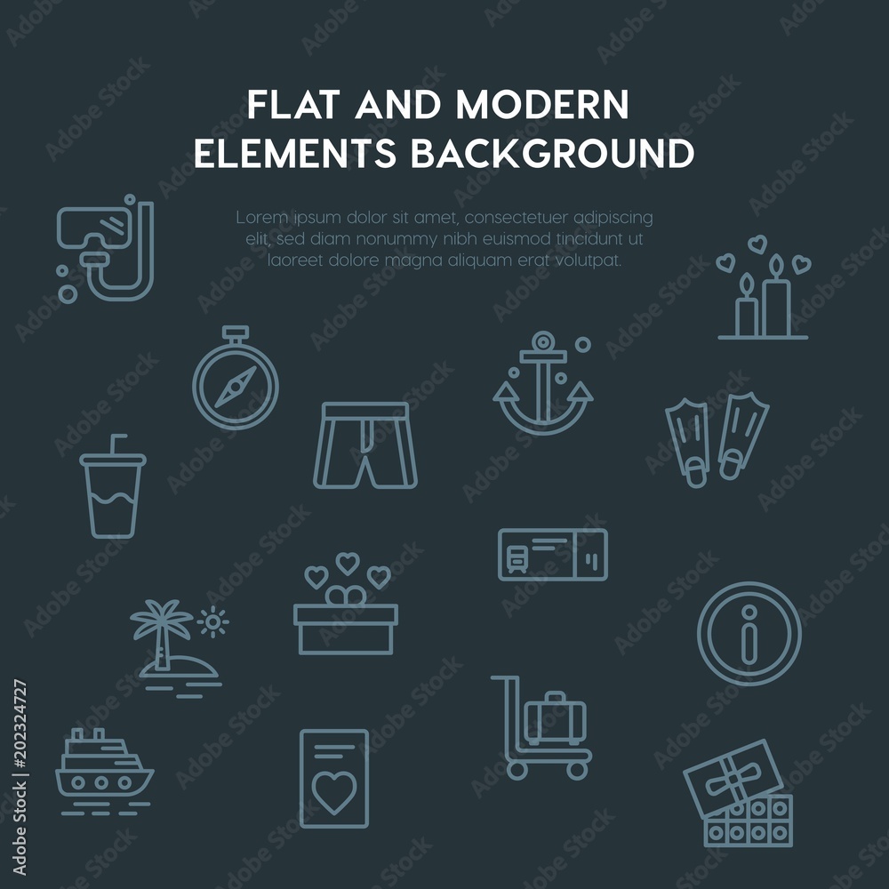 travel, valentine outline vector icons and elements background concept on dark background.Multipurpose use on websites, presentations, brochures and more travel, valentine outline vector icons and elements background concept on dark background.Multipurpose use on websites, presentations, brochures and more