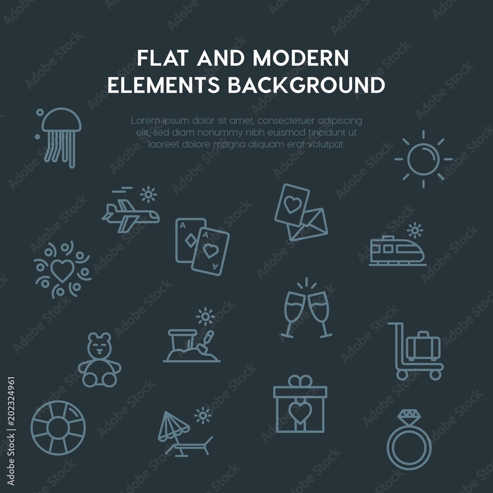 travel, valentine outline vector icons and elements background concept on dark background.Multipurpose use on websites, presentations, brochures and more travel, valentine outline vector icons and elements background concept on dark background.Multipurpose use on websites, presentations, brochures and more