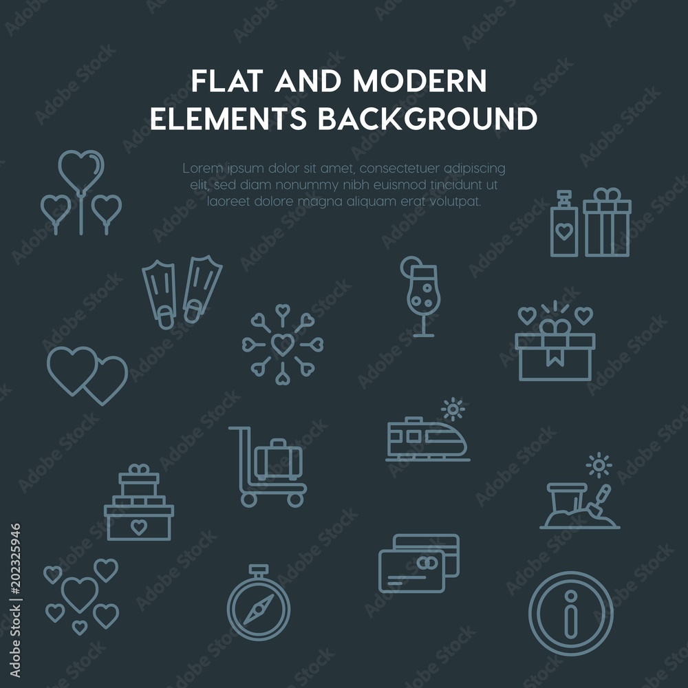 travel, valentine outline vector icons and elements background concept on dark background.Multipurpose use on websites, presentations, brochures and more travel, valentine outline vector icons and elements background concept on dark background.Multipurpose use on websites, presentations, brochures and more