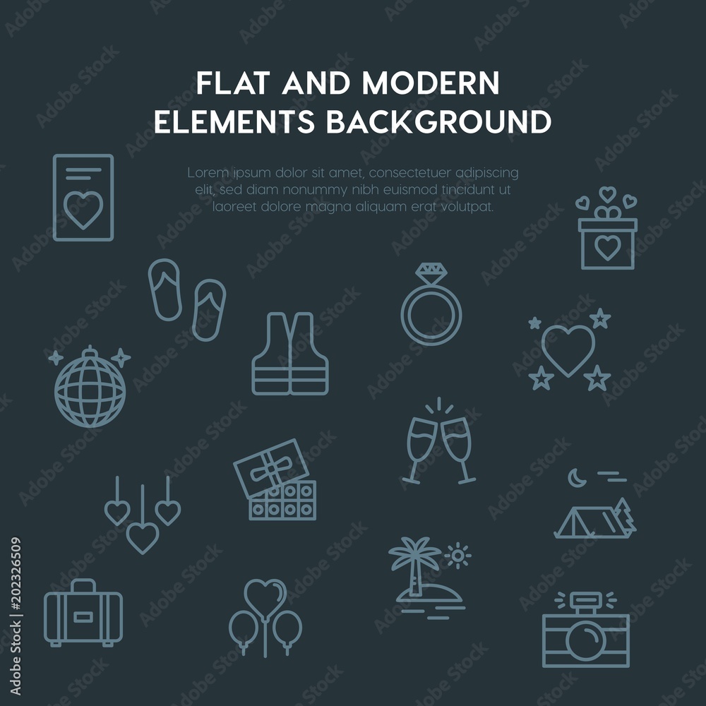 travel, valentine outline vector icons and elements background concept on dark background.Multipurpose use on websites, presentations, brochures and more travel, valentine outline vector icons and elements background concept on dark background.Multipurpose use on websites, presentations, brochures and more