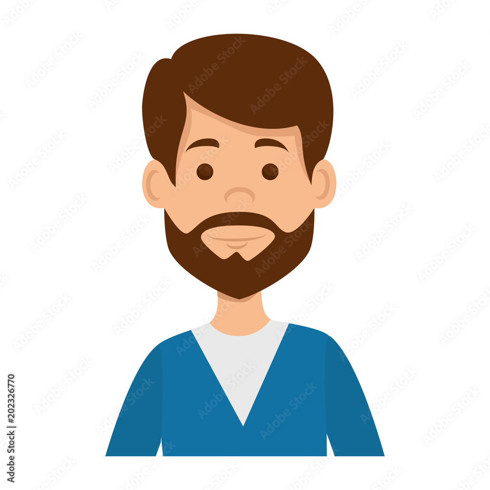 surgeon doctor professional avatar character vector illustration design