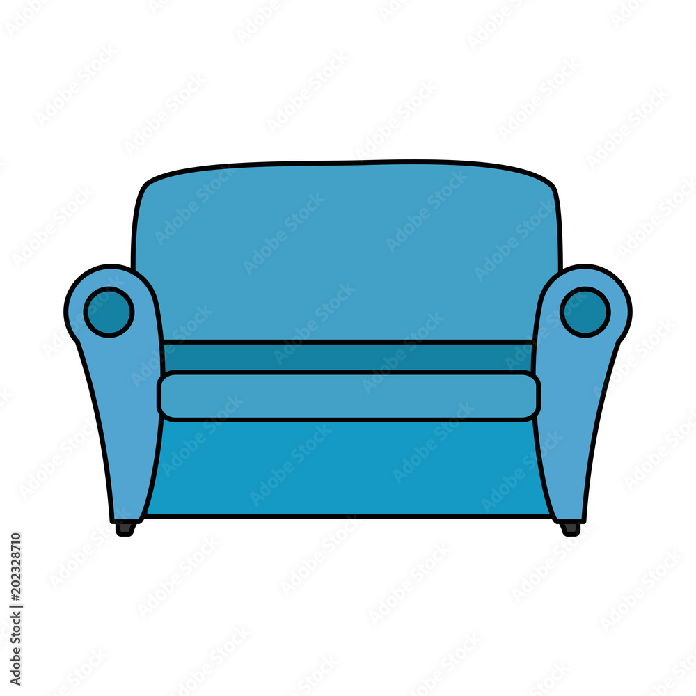 comfortable sofa isolated icon vector illustration design comfortable sofa isolated icon vector illustration design