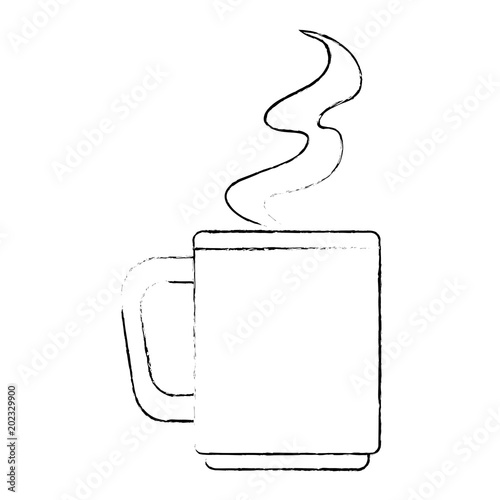 coffee cup isolated icon vector illustration design