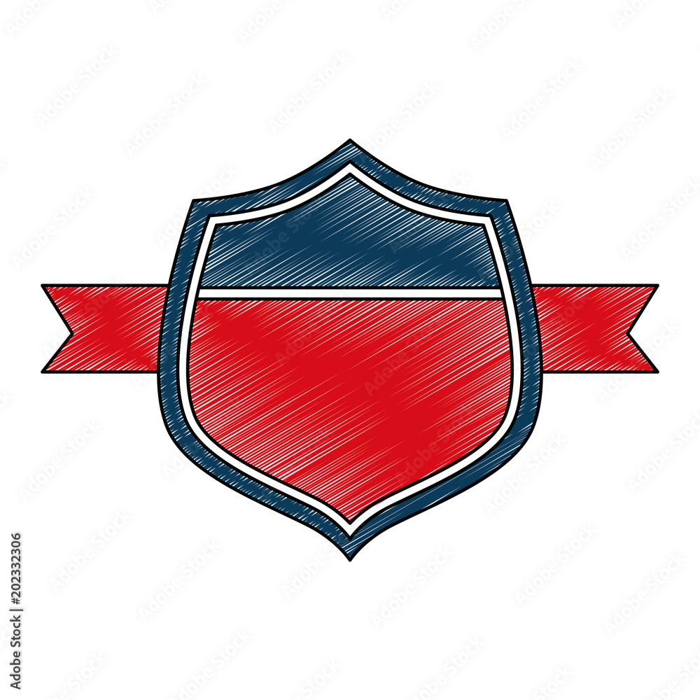 emblematic shield isolated icon vector illustration design emblematic shield isolated icon vector illustration design