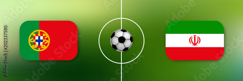Fußball - Portugal gegen Iran