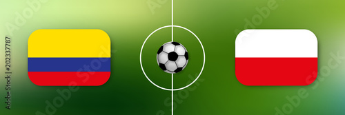 Fußball - Kolumbien gegen Polen
