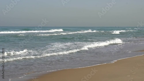 Sea coast near Tel Aviv, Israel