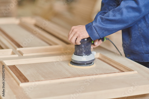 carpenter workshop hands wood