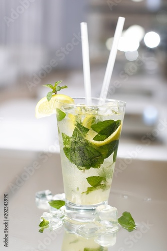 mojito on the table
