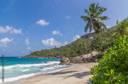 Anse Major Strand auf Mahe Seychellen