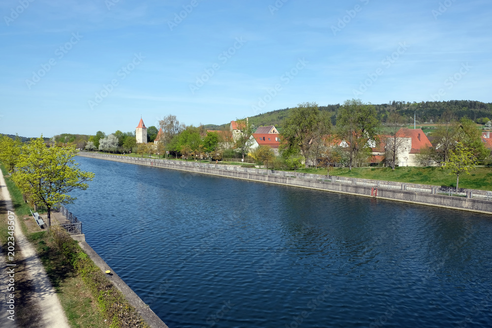 Main-Donau-Kanal in Berching