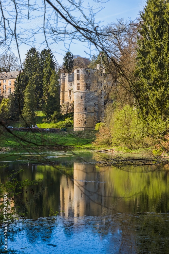 Beaufort castle ruins in Luxembourg Beaufort castle ruins in Luxembourg