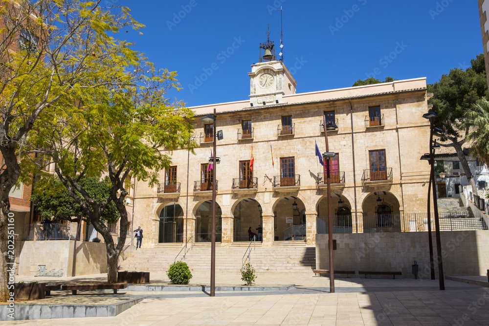 Town Hall for the City of Denia in Spain