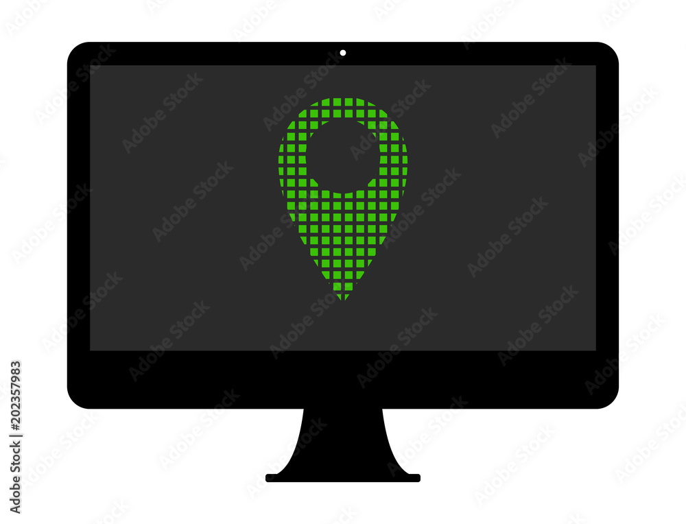 Pixel Icon PC - Standort Pixel Icon PC - Standort