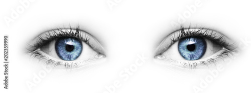 Niebieskie oczy